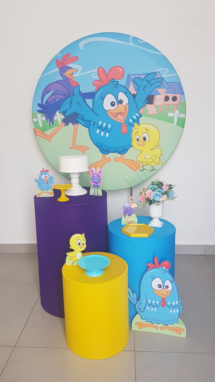 Kit Galinha Pintadinha - Mavie Decorações