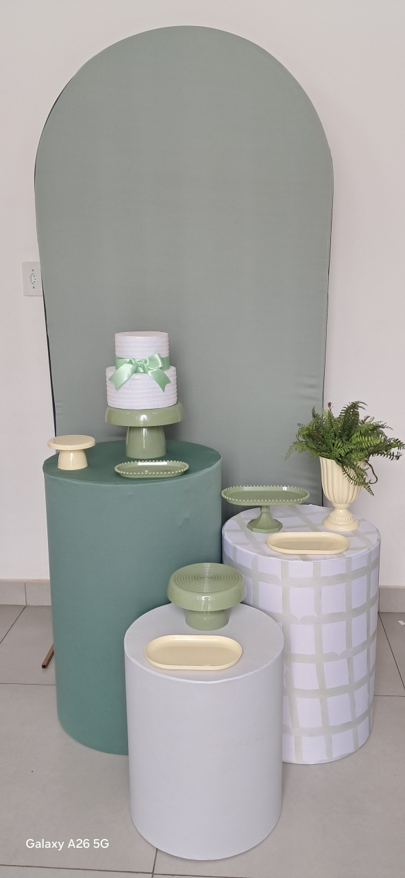 Kit Romano Verde - Mavie Decorações