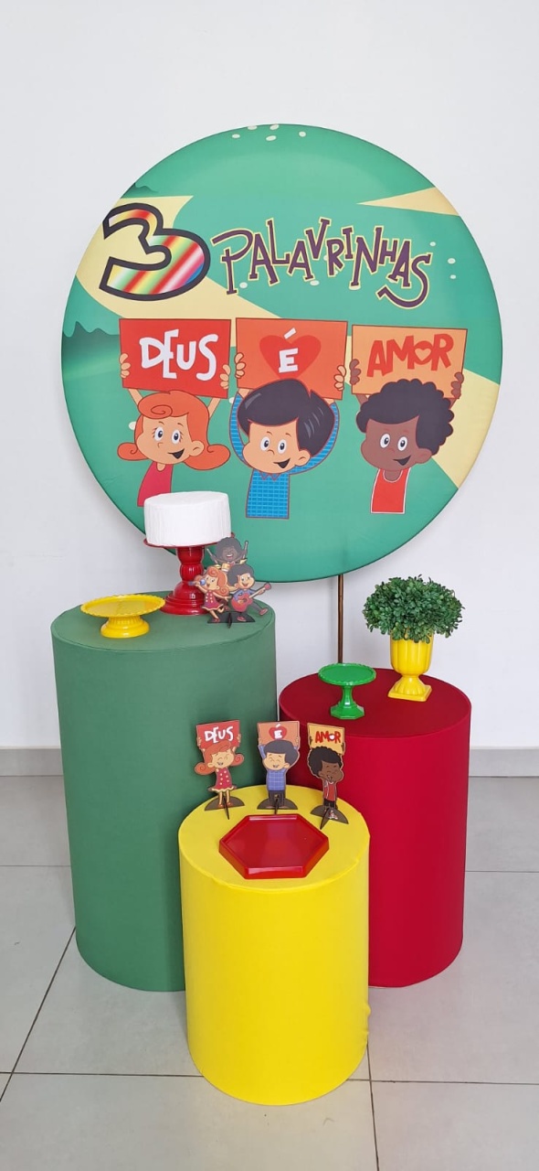Kit 3 Palavrinhas - Mavie Decorações