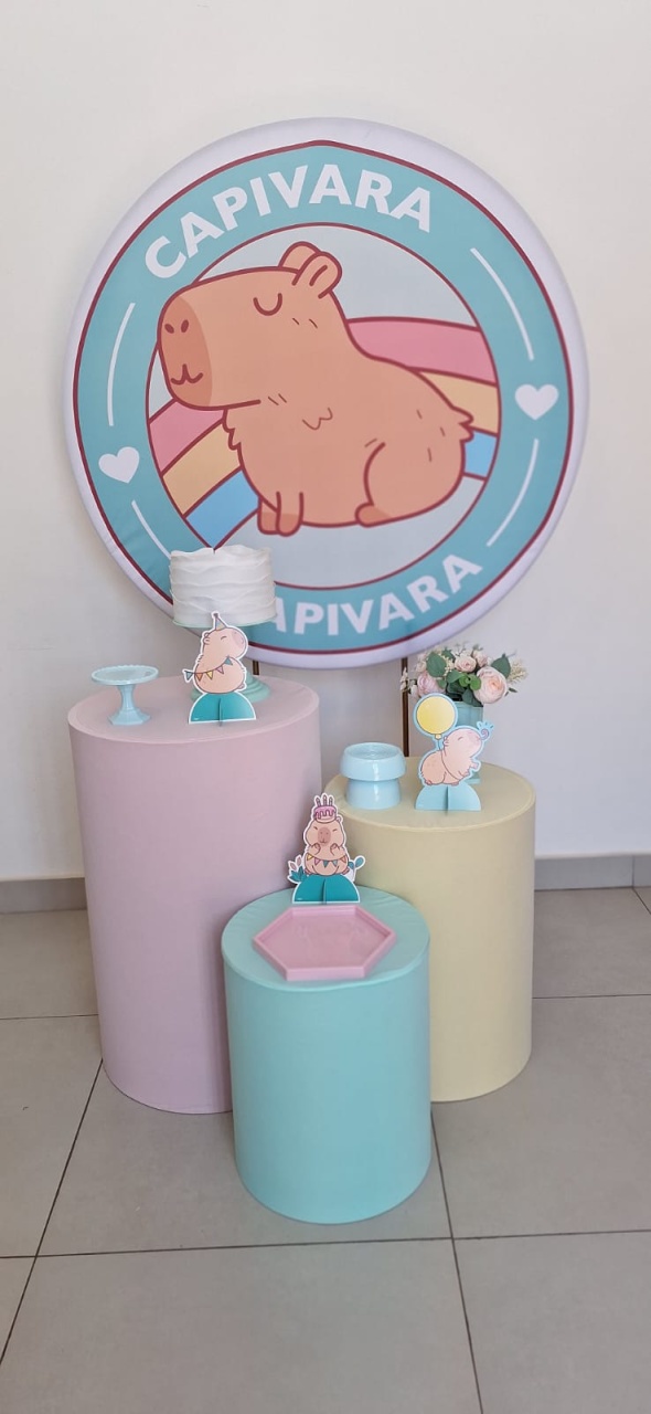 Kit Capivara - Mavie Decorações