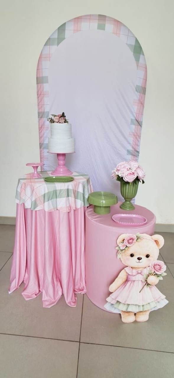 Kit Luxo Ursinha - Mavie Decorações