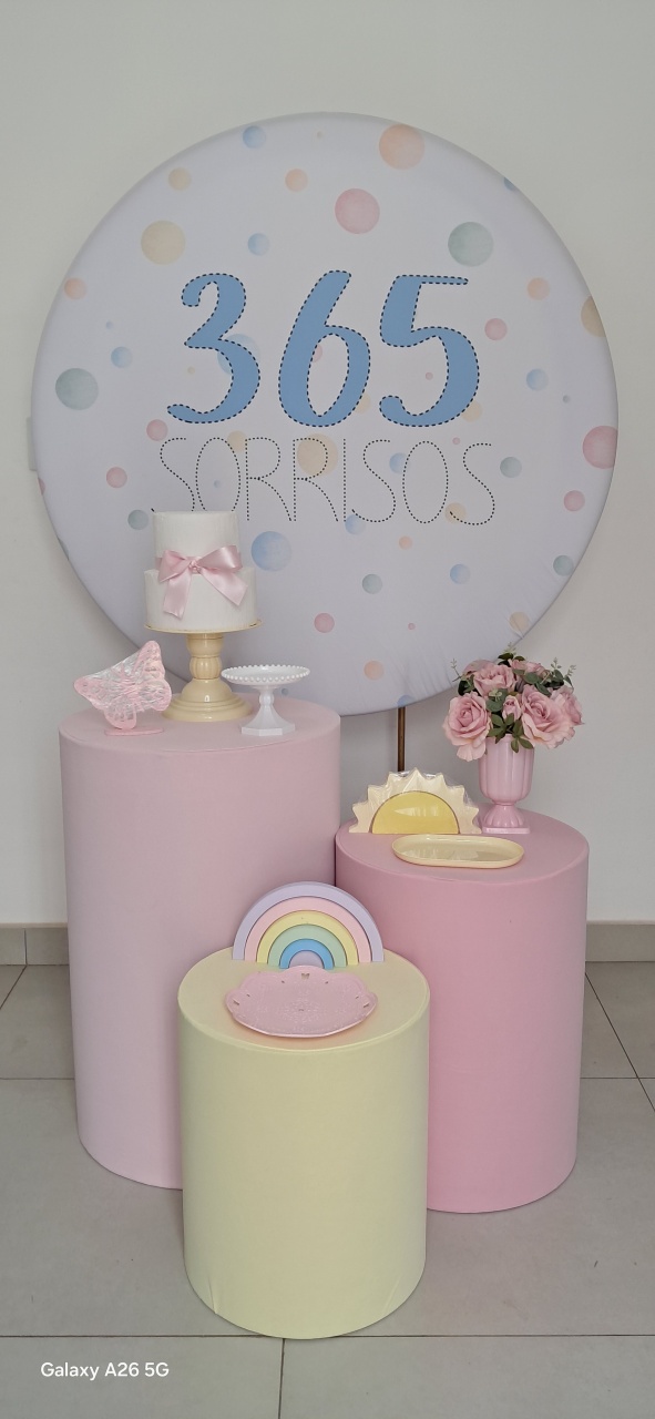 Kit 365 Sorrisos Menina - Mavie Decorações