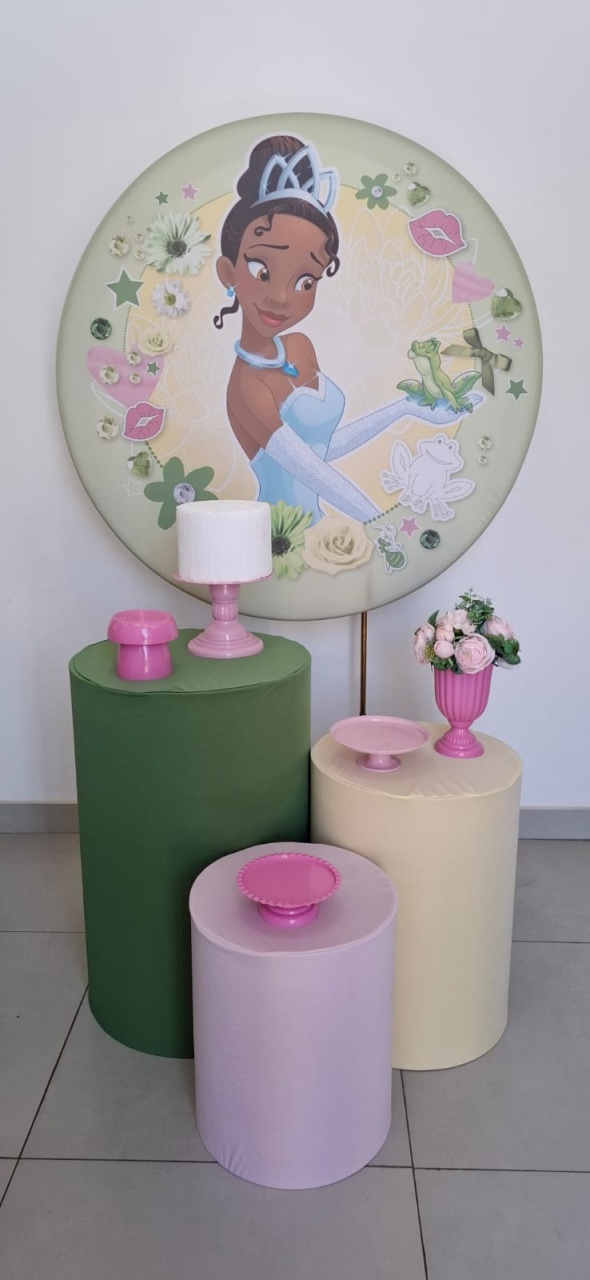 Kit Tiana - Princesa E O Sapo - Mavie Decorações