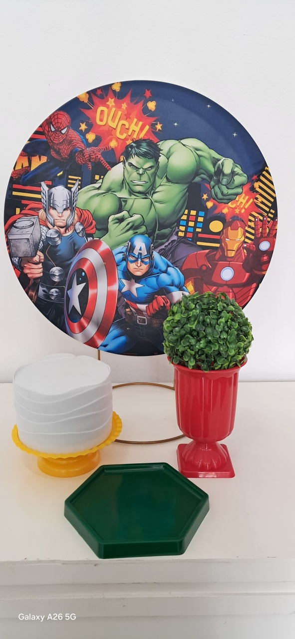Kit Mini Avangers - Mavie Decorações