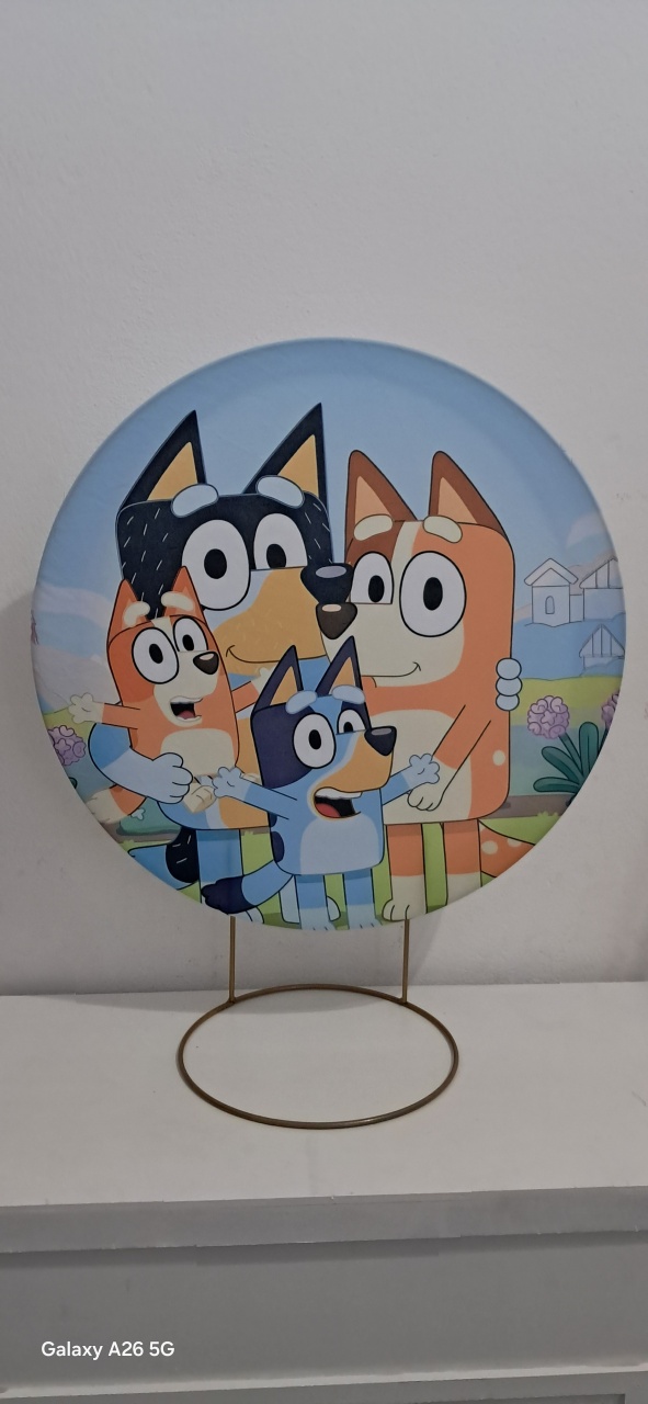 Capa 50X50 Bluey - Mavie Decorações