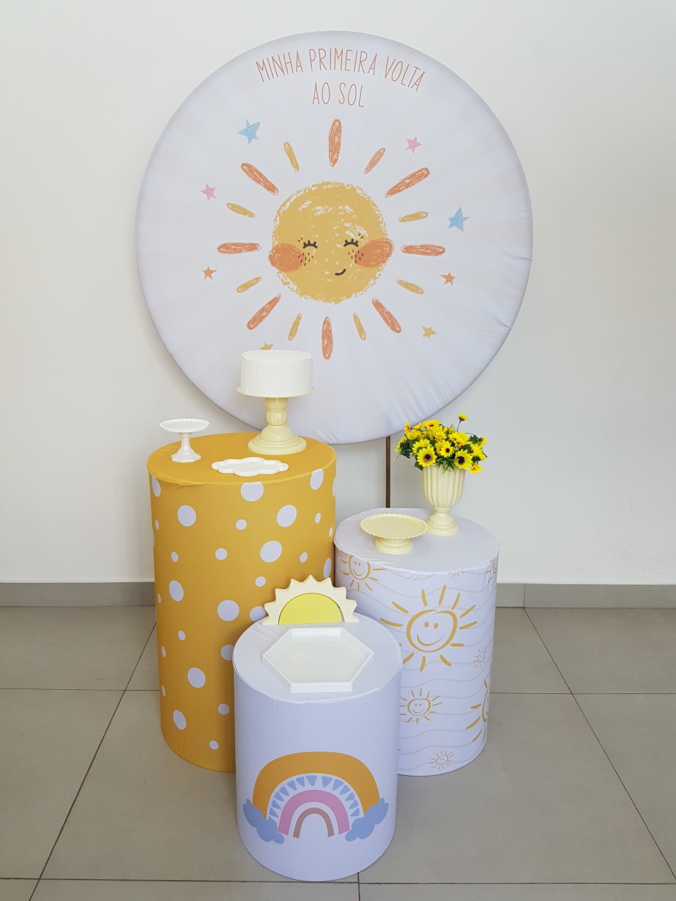 Kit Primeira Volta Ao Sol - Mavie Decorações