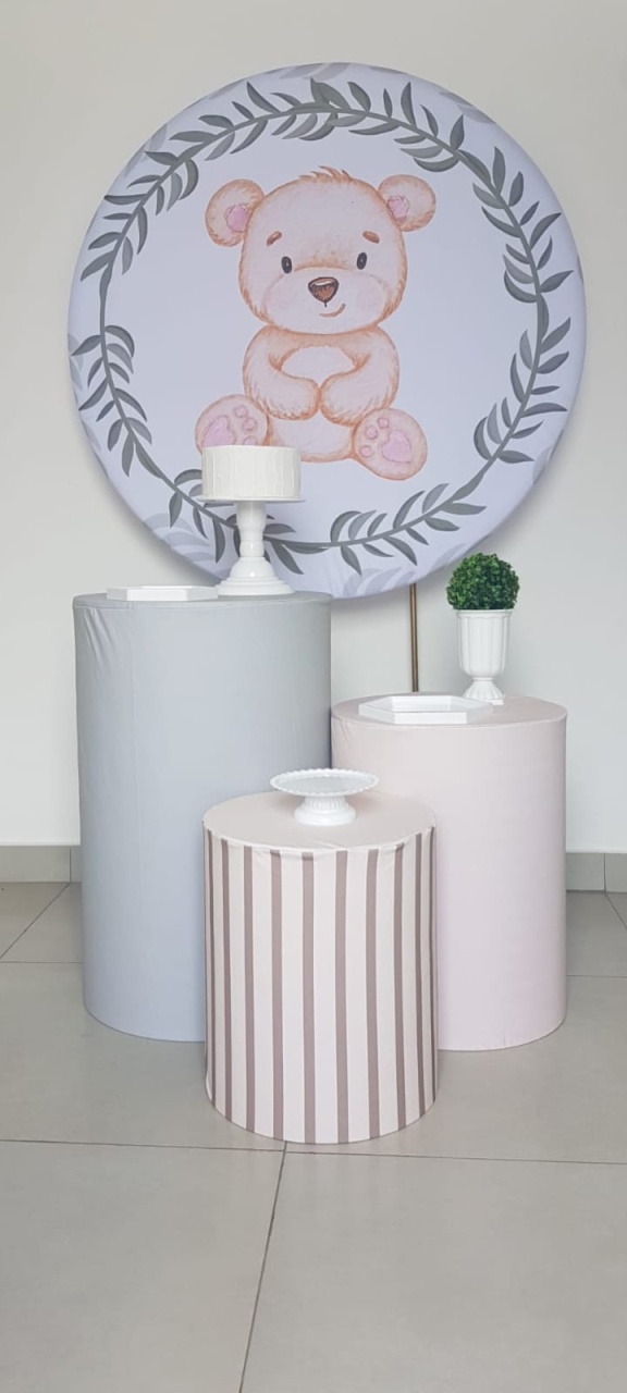 Kit Urso Floral - Mavie Decorações