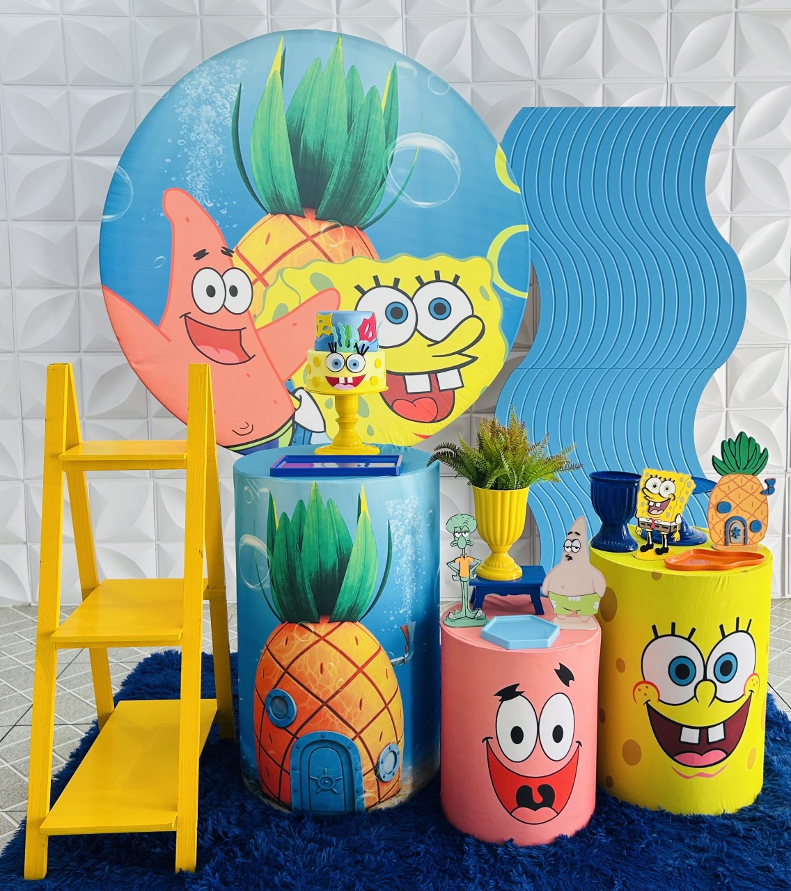 Kit Bob Esponja (Prata) - Karina Mesquita Pego Lima 