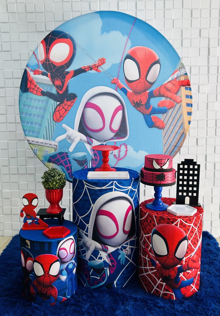 Kit Homem Aranha Spidey (Bronze) - Karina Mesquita Pego Lima 