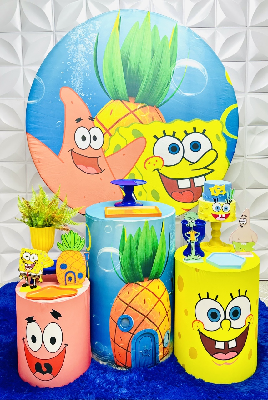 Kit Bob Esponja 2 (Bronze) - Karina Mesquita Pego Lima 