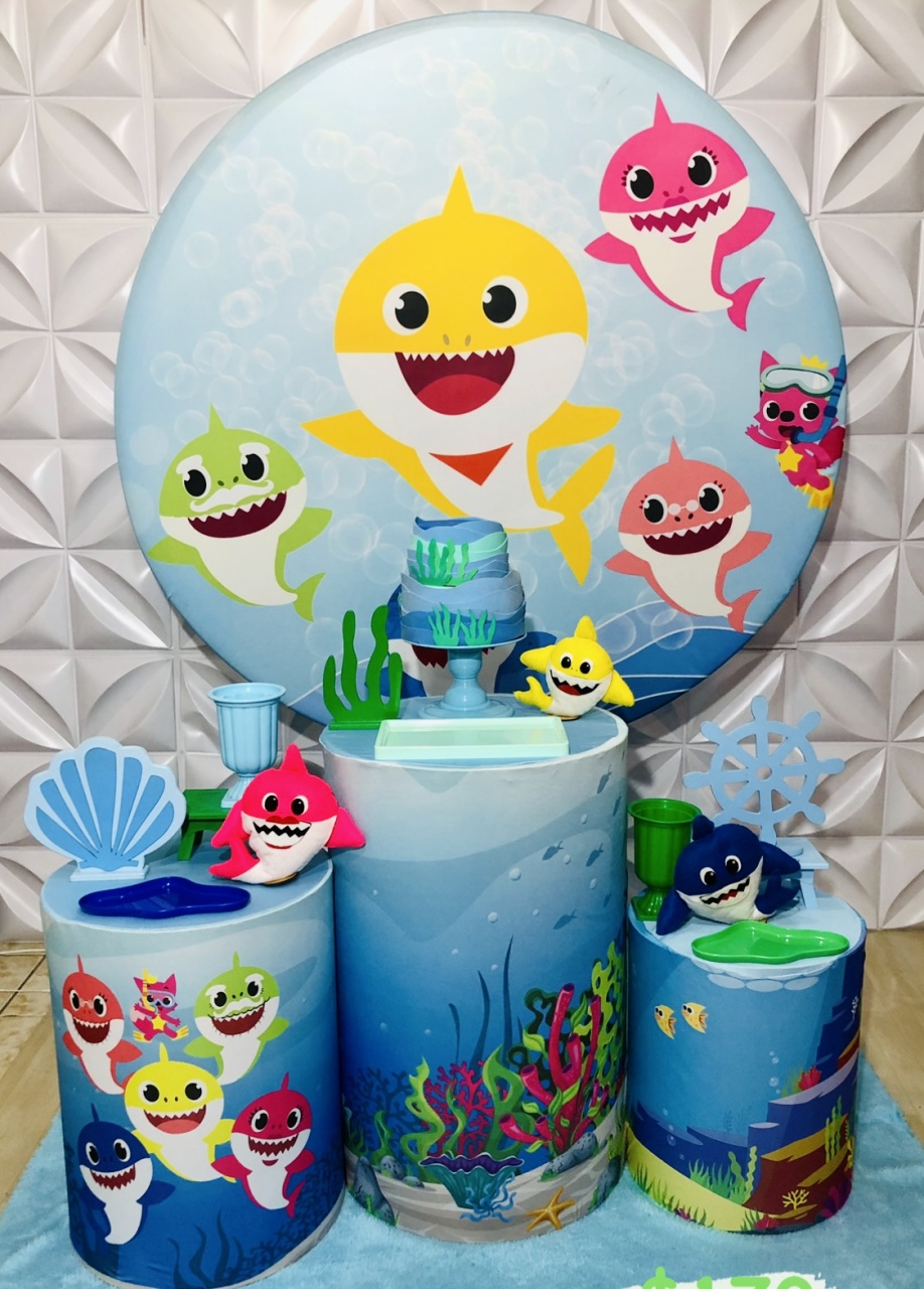 Kit Baby Shark Menino - Karina Mesquita Pego Lima 