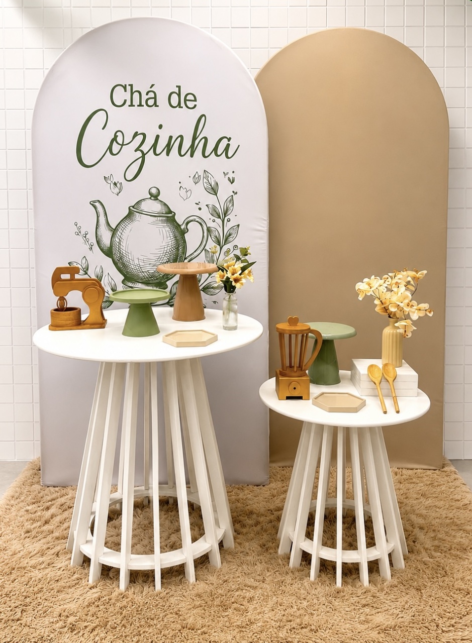 Kit Chá de Cozinha Bege (Premium) - Karina Mesquita Pego Lima 