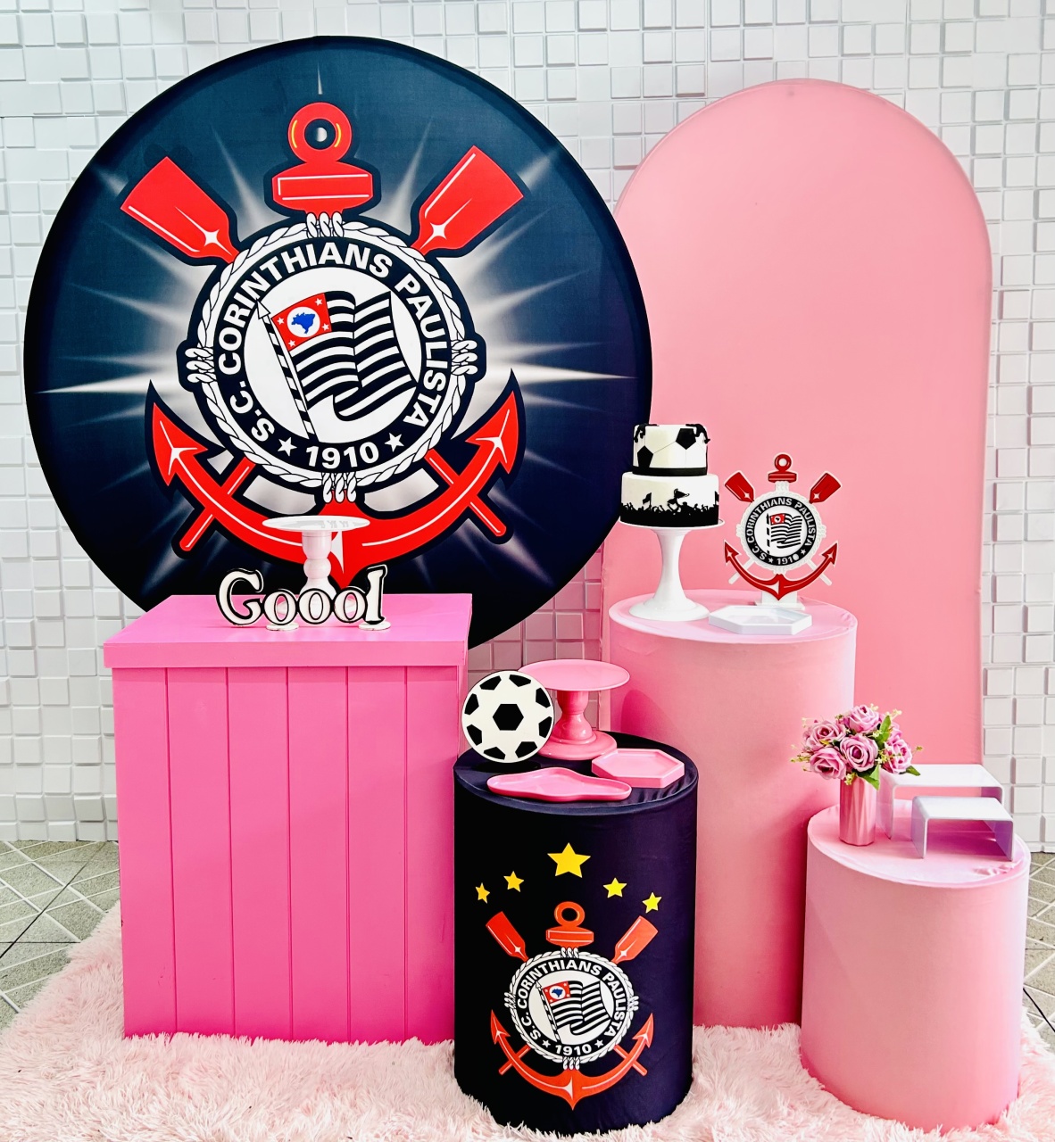 Kit Corinthians Menina (Ouro) - Karina Mesquita Pego Lima 