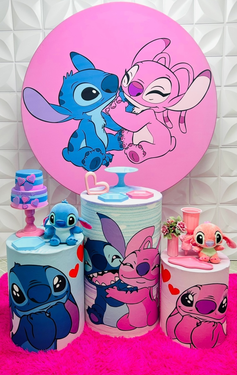 Kit Stitch E Angel 1 (Bronze) - Karina Mesquita Pego Lima 