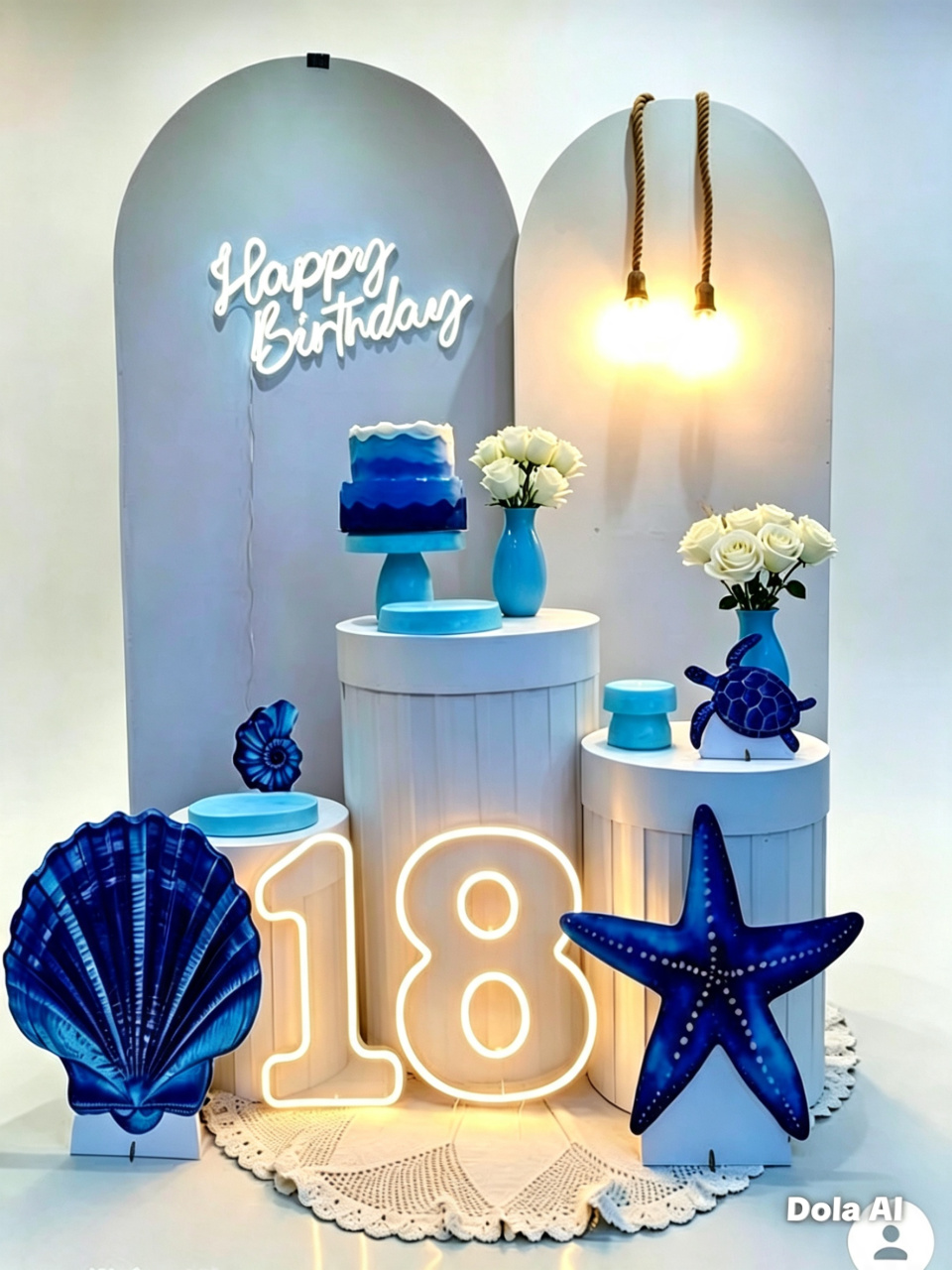 Fundo Do Mar Com Led - BELLA FESTA TOP