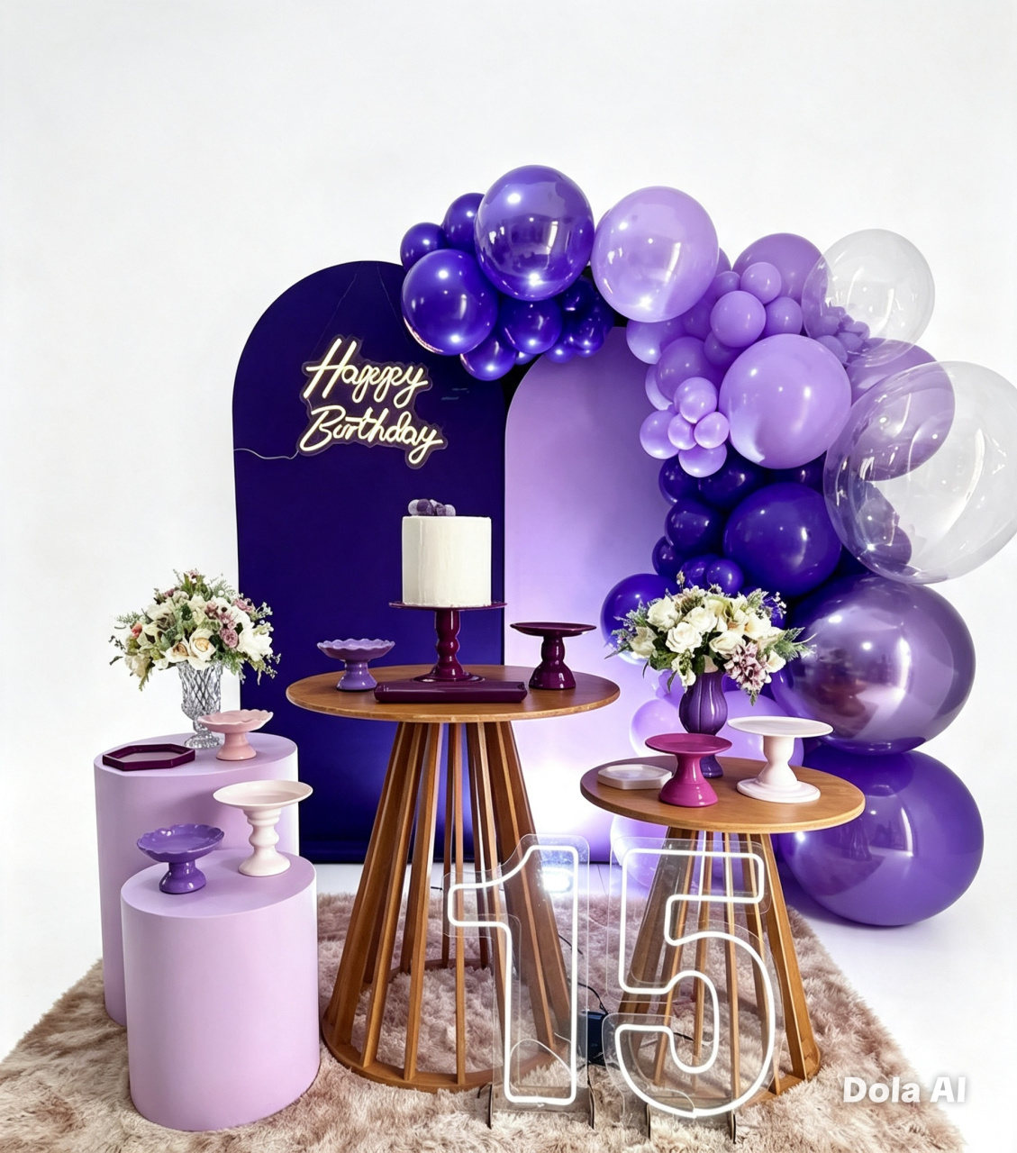 Kit Lilás E Roxo - BELLA FESTA TOP