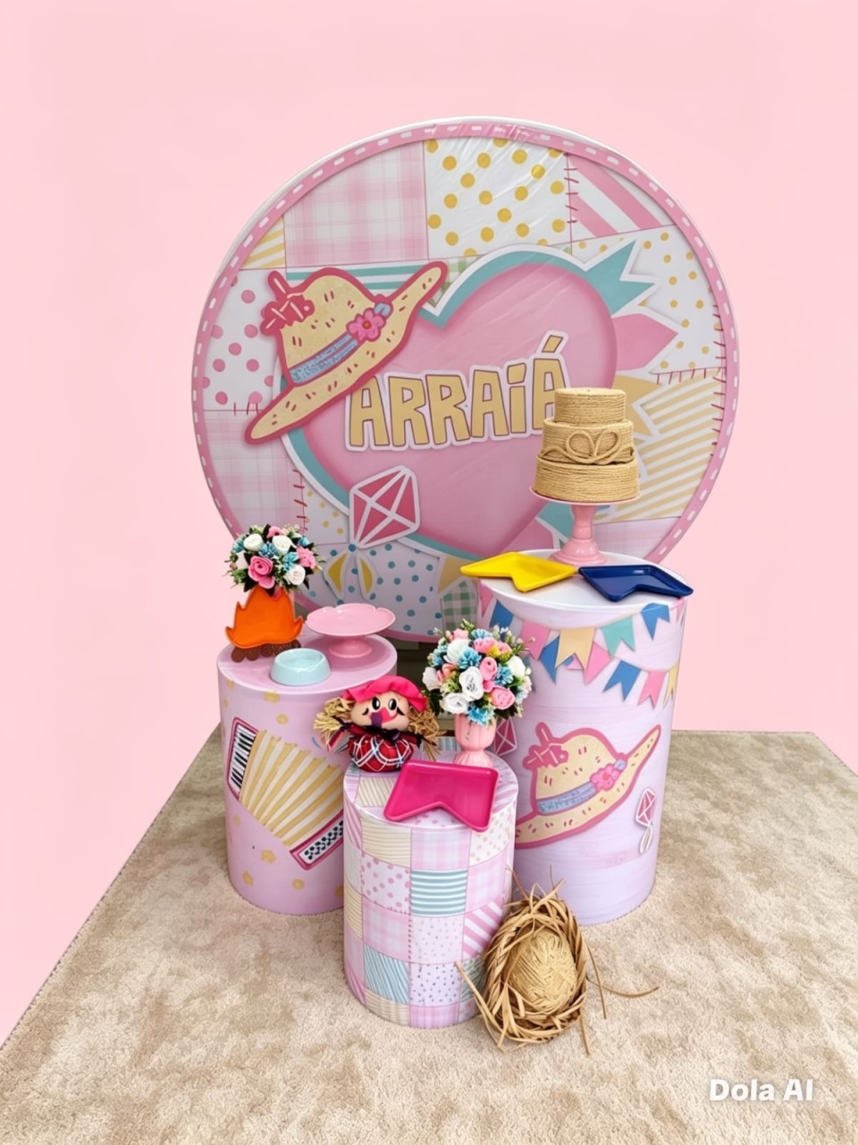 Arraial Rosa Kit 1 - BELLA FESTA TOP