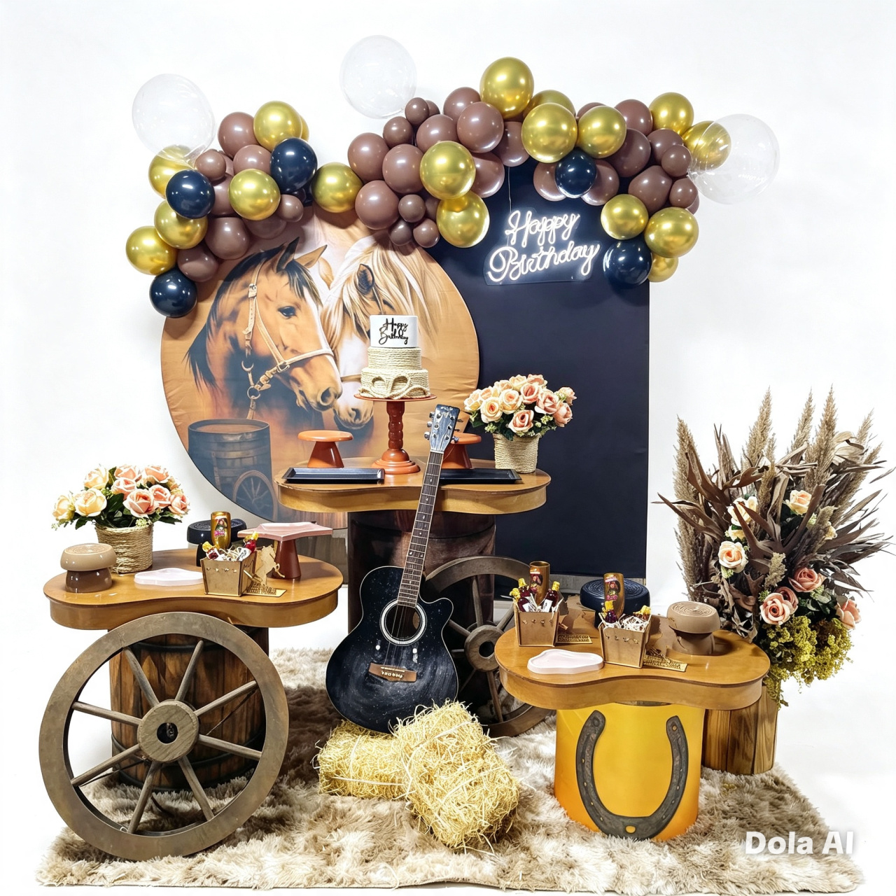 Coração Cavalo Completo Com Montagem - BELLA FESTA TOP