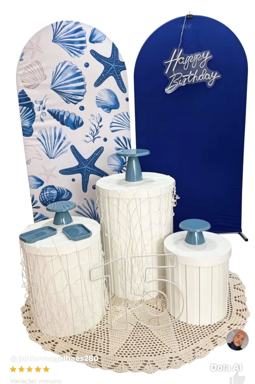 Fundo Do Mar Kit 1 - BELLA FESTA TOP