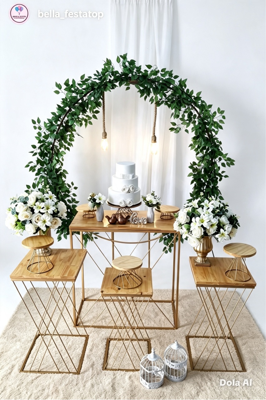 Kit Casamento Arco Verde - BELLA FESTA TOP