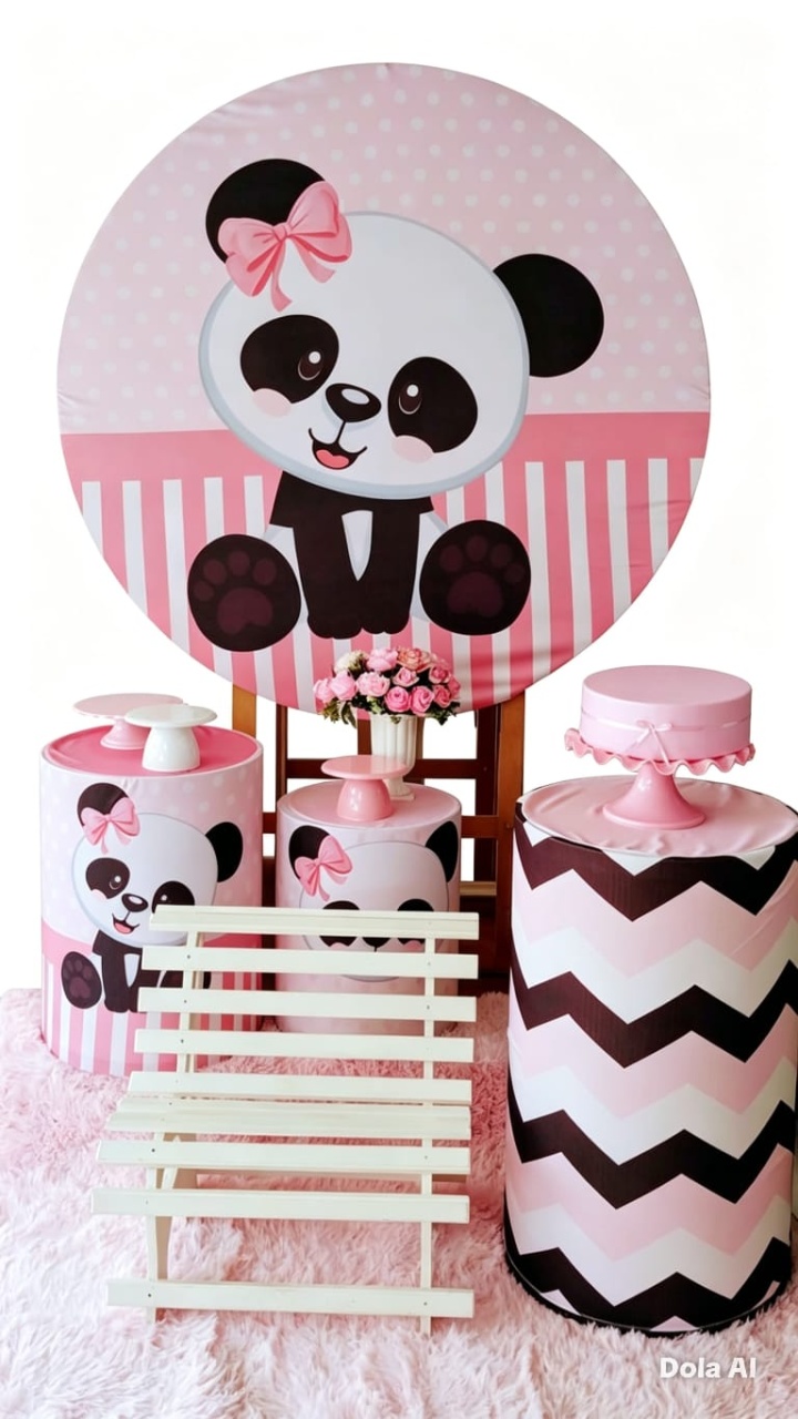 Ursinha Panda Kit 2 - BELLA FESTA TOP