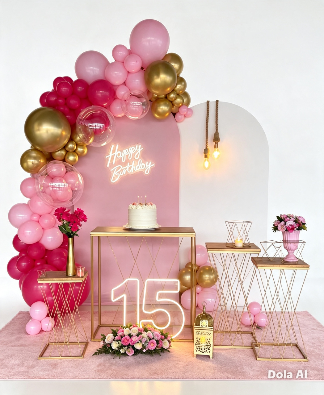 Ki 15 Anos Rosa - BELLA FESTA TOP