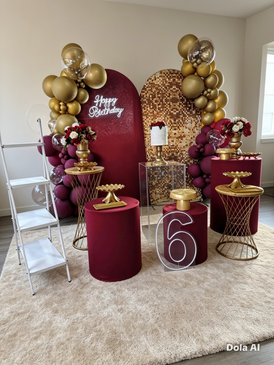 Marsala Com Dourado - BELLA FESTA TOP