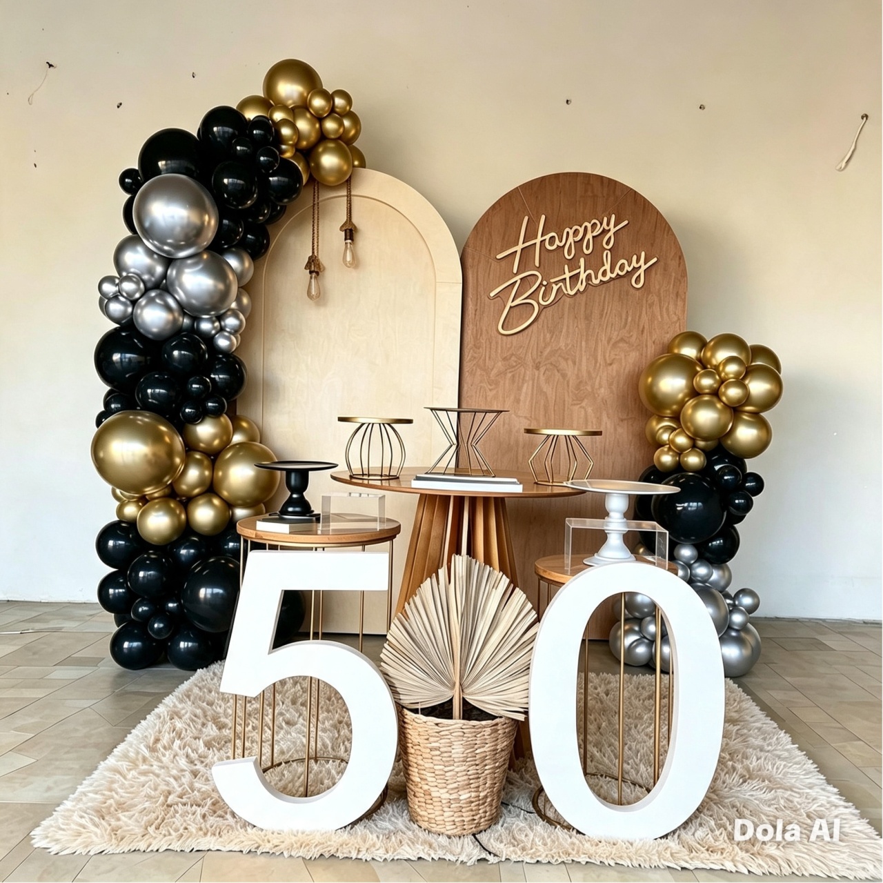 Kit Dourado Com Preto - BELLA FESTA TOP
