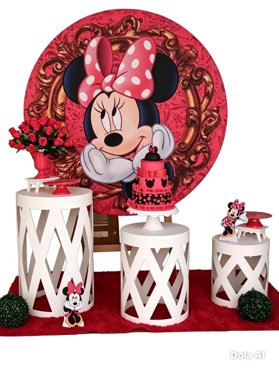 Minnie Vermelha Kit 4 - BELLA FESTA TOP