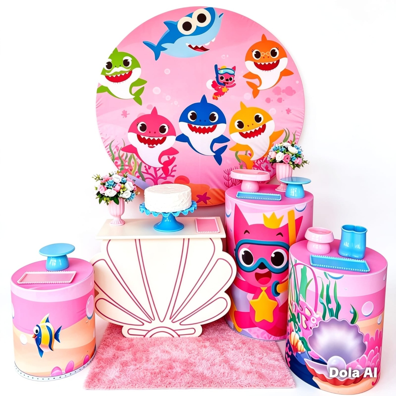 Baby Shake Rosa Kit 2 - BELLA FESTA TOP