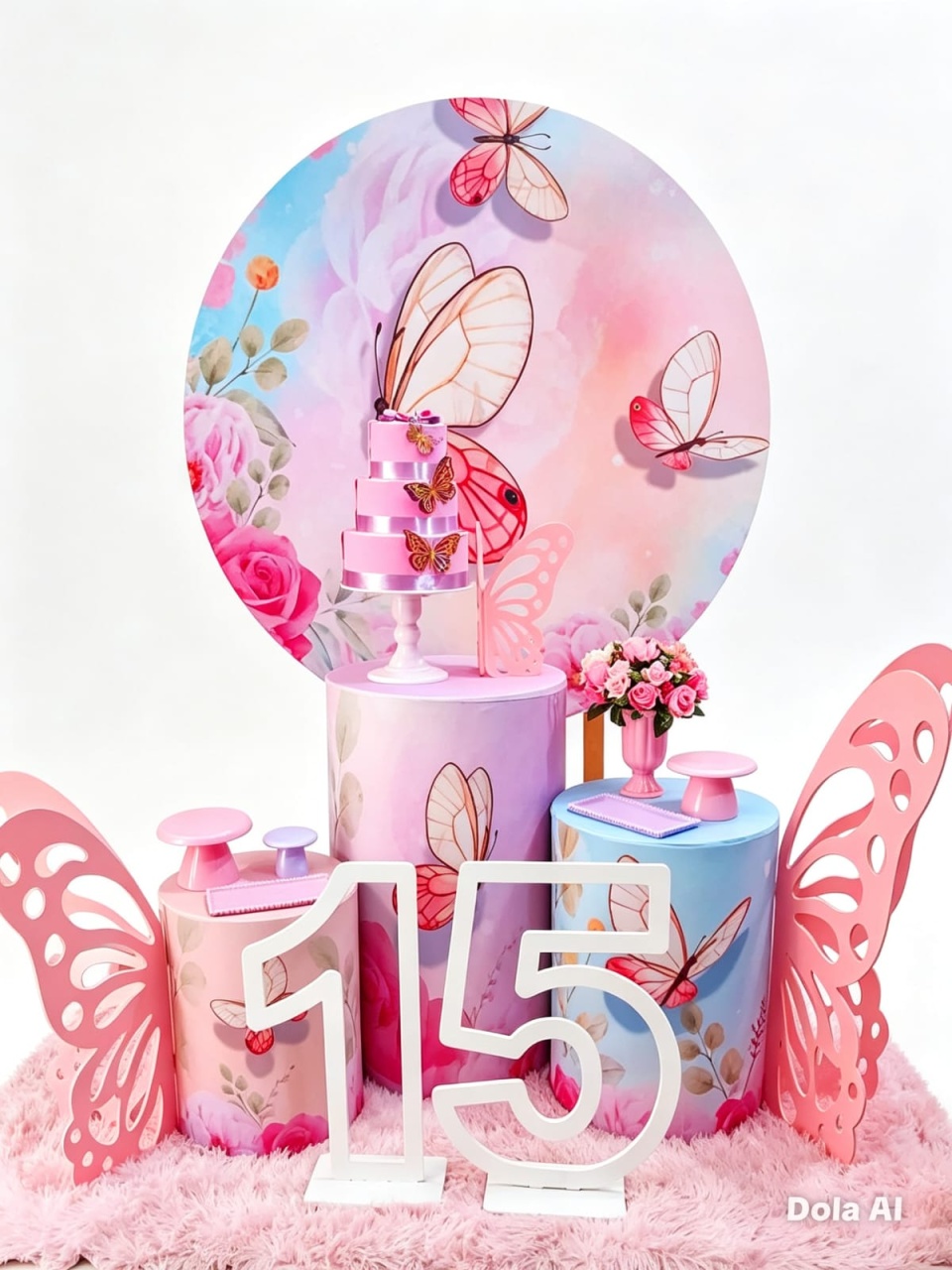 Borboleta Rosa 🦋 - BELLA FESTA TOP