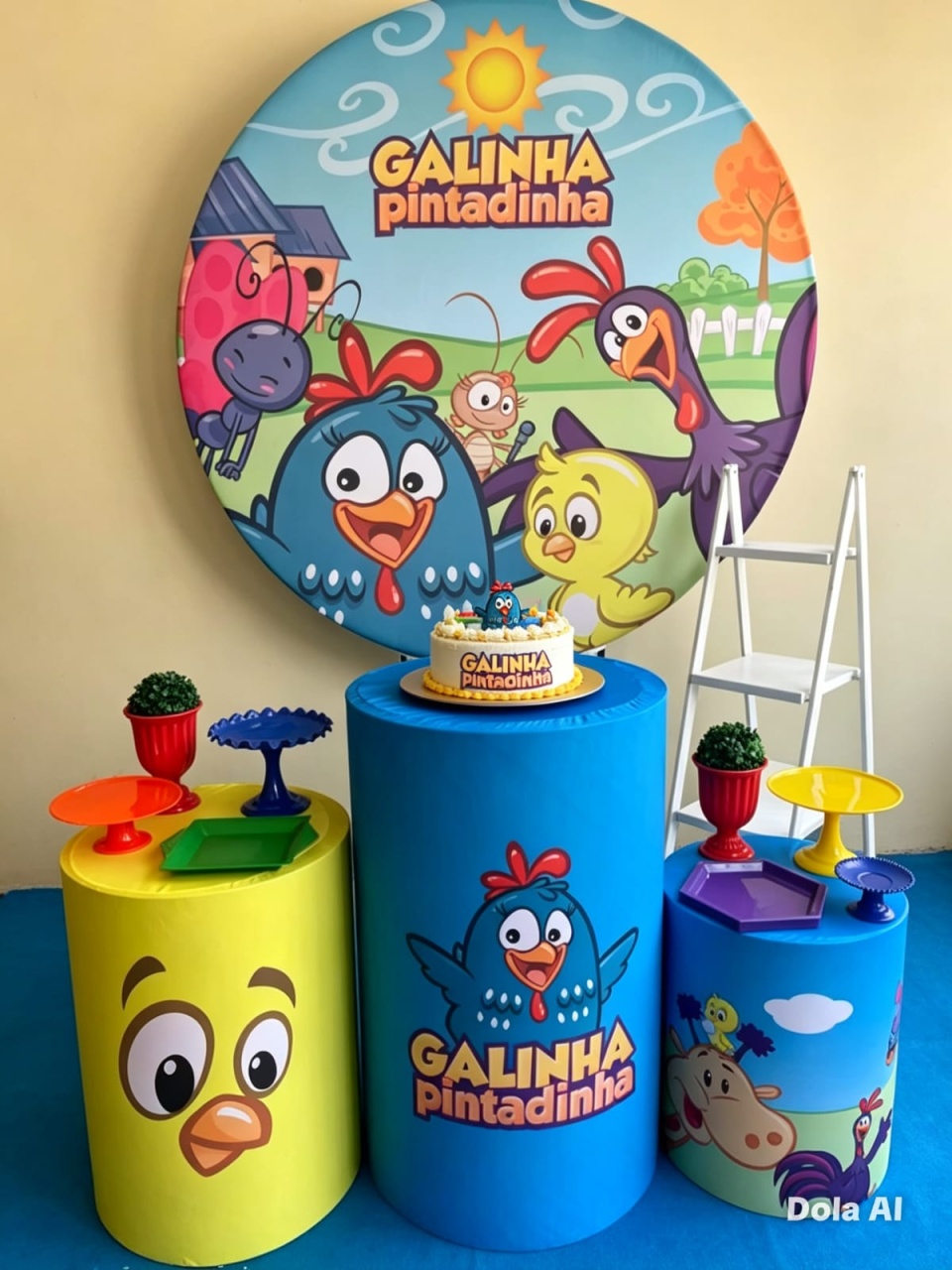 Galinha Pintadinha Kit 1 - BELLA FESTA TOP