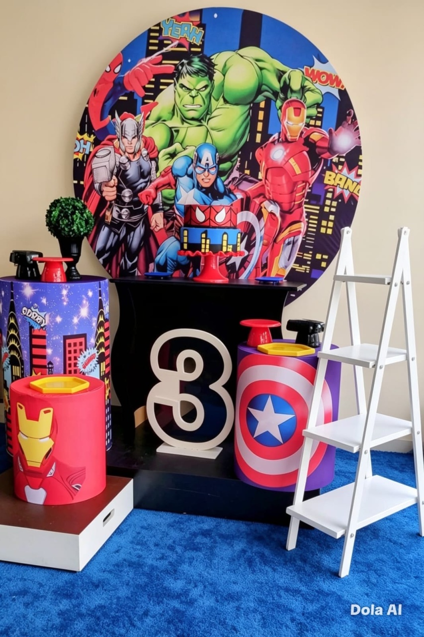 Herói Marvel Kit 2 - BELLA FESTA TOP
