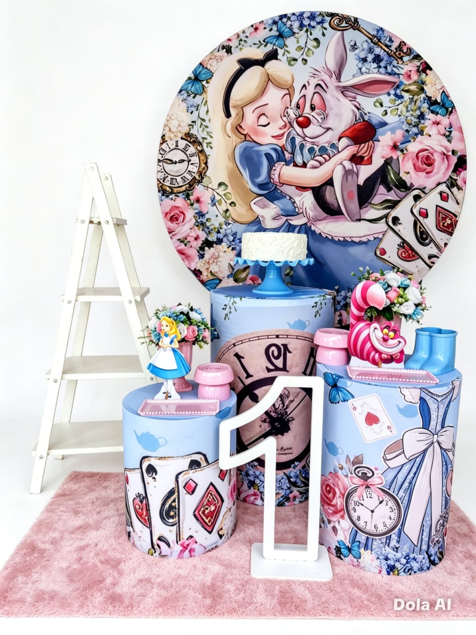 Alice No País das Maravilhas Kit 2 - BELLA FESTA TOP
