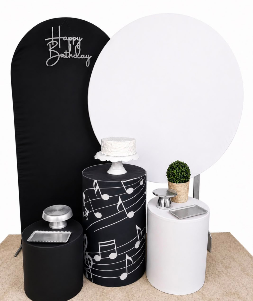 Kit Branco E Preto - BELLA FESTA TOP