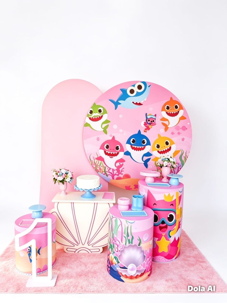 Baby Shake Rosa Kit 3 - BELLA FESTA TOP