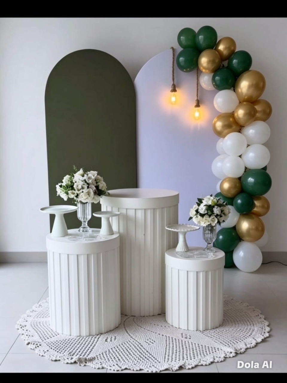 Kit Verde E Branco - BELLA FESTA TOP