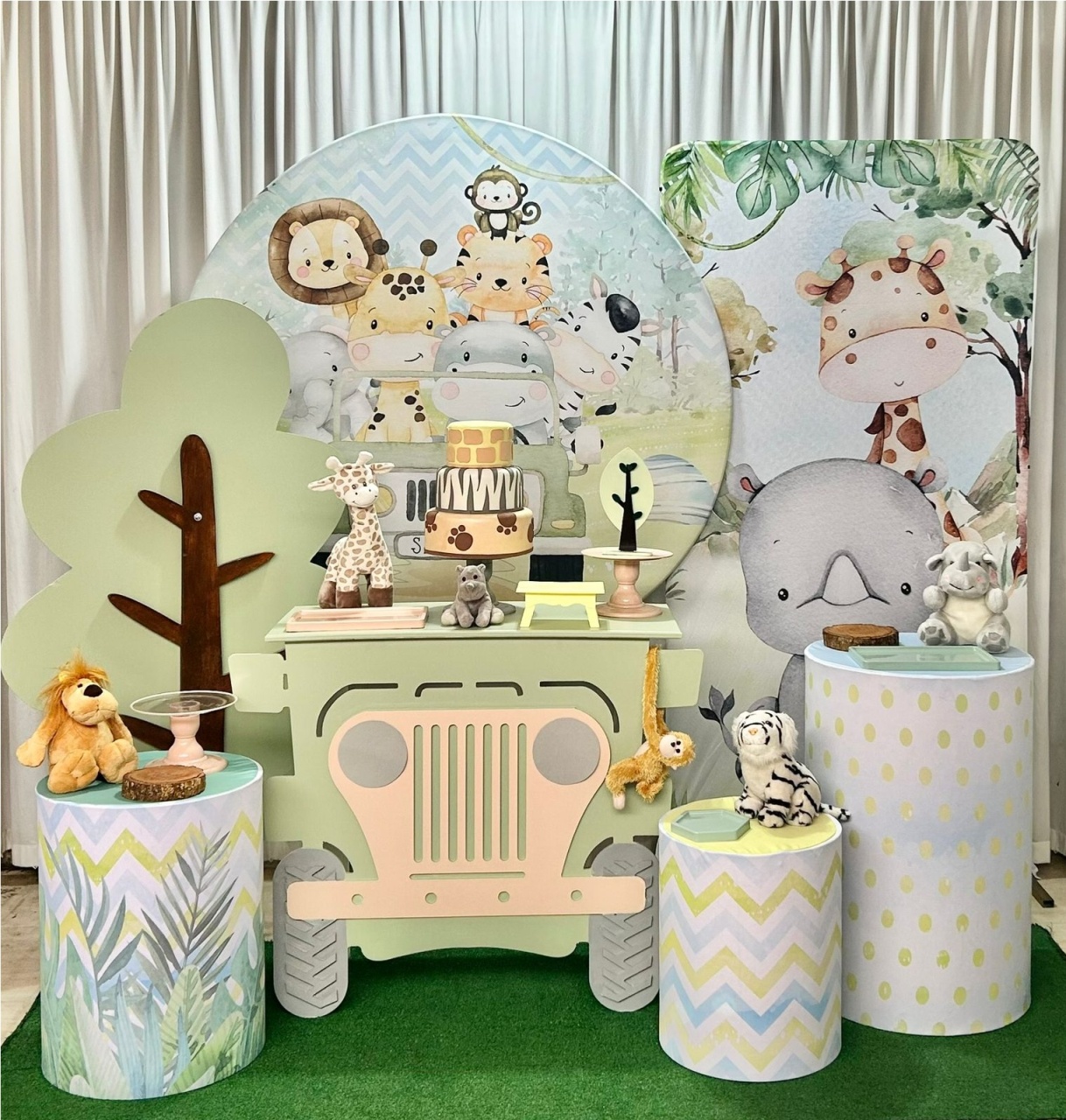 Safari Baby Jeep 2P - Rede Festas