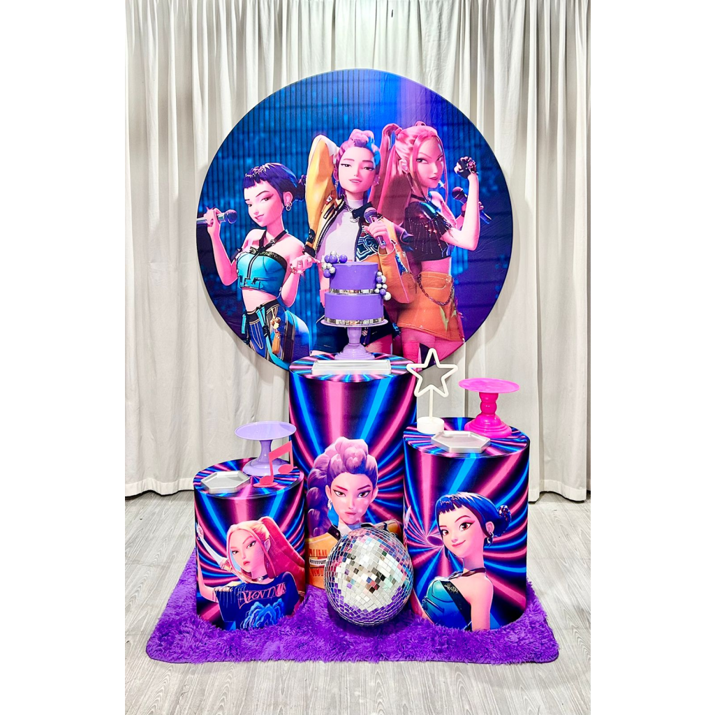 Guerreiras Do K-Pop Lilás - Rede Festas
