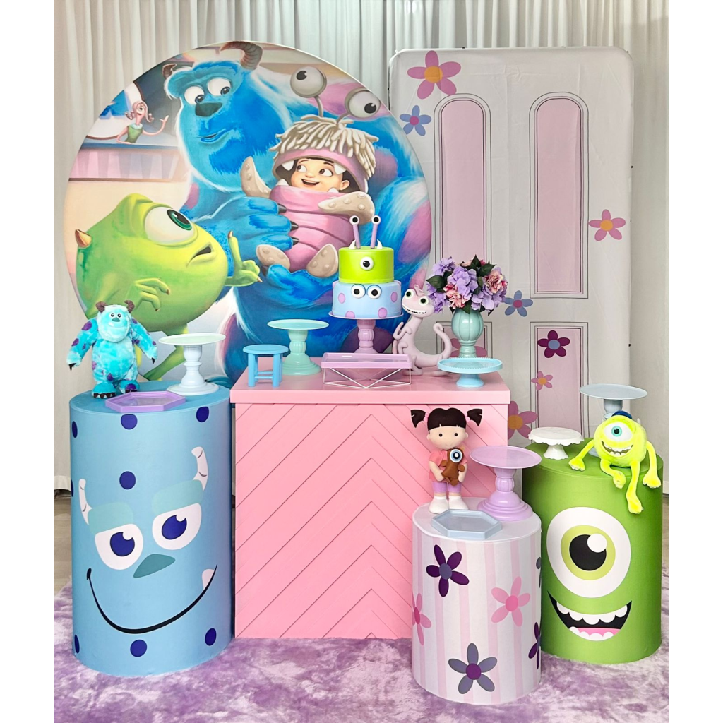 Monstros S.a Mine Table - Rede Festas