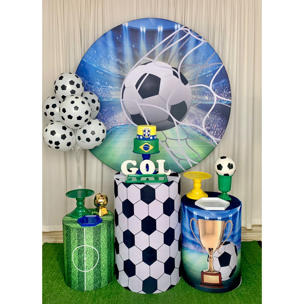 Brasil Bola Na Rede Mine Table - Rede Festas