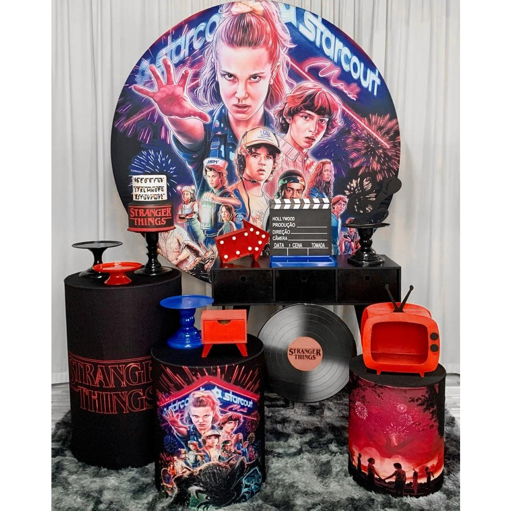 Stranger Things Original C/ Mesa - Rede Festas