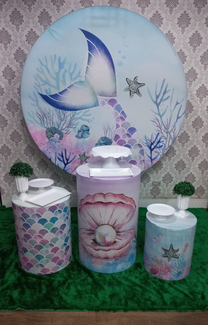 Kit Base Cauda da Sereia - Magic Pegue e Monte / Day Larocca Locação de Vestido de Festa