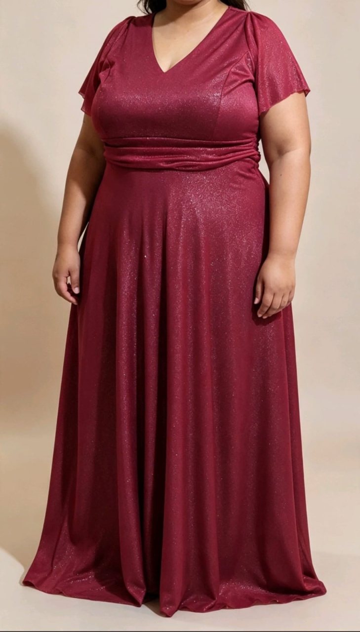 Plus Size 4 - Magic Pegue e Monte / Day Larocca Locação de Vestido de Festa