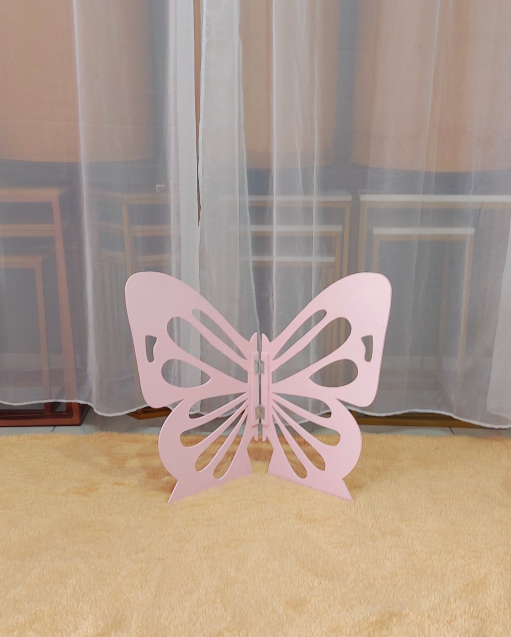 Borboleta Rosa P - Magic Pegue e Monte / Day Larocca Locação de Vestido de Festa