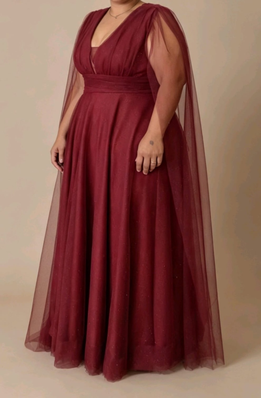 Plus Size 3 - Magic Pegue e Monte / Day Larocca Locação de Vestido de Festa