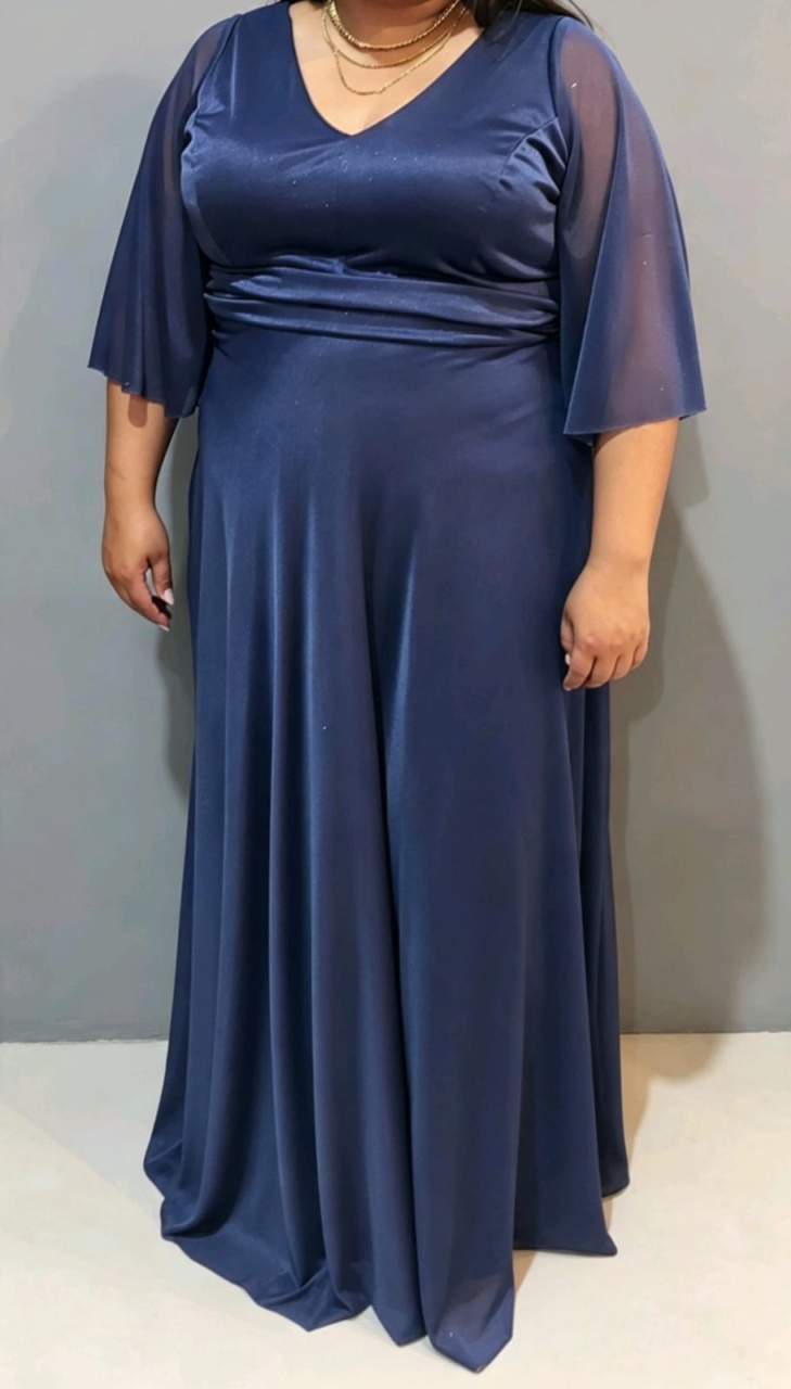 Plus Size 10 - Magic Pegue e Monte / Day Larocca Locação de Vestido de Festa