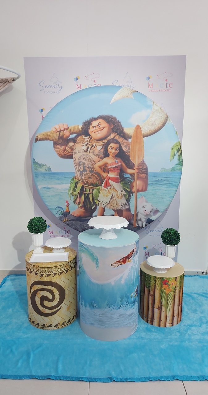 Kit Base Moana Jovem - Magic Pegue e Monte / Day Larocca Locação de Vestido de Festa