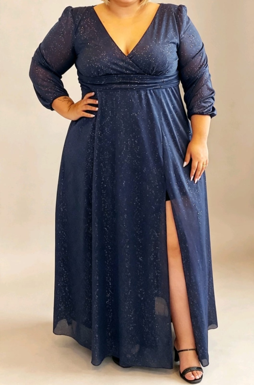 Plus Size 12 - Magic Pegue e Monte / Day Larocca Locação de Vestido de Festa