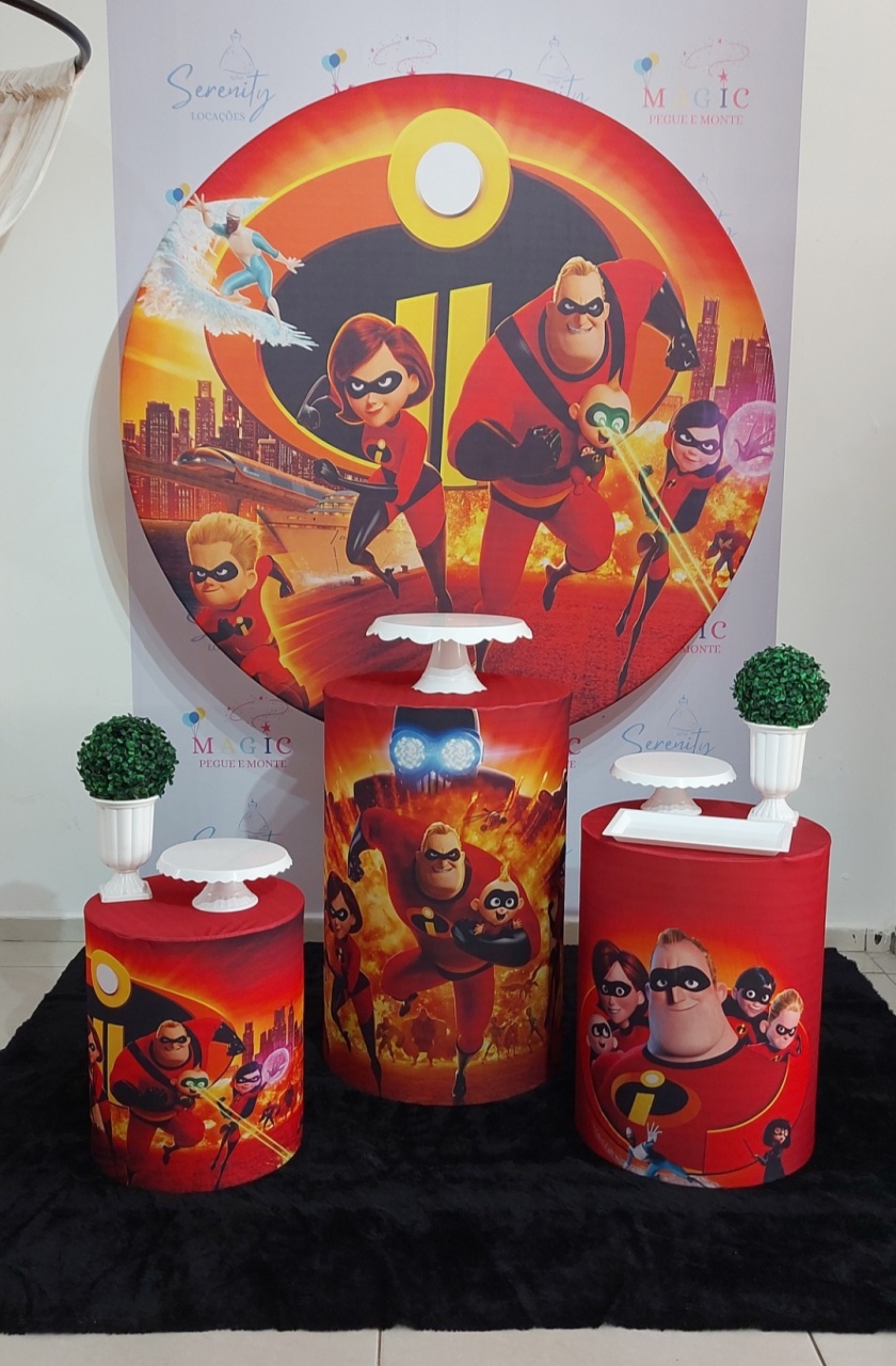 Kit Base Os Incríveis - Magic Pegue e Monte / Day Larocca Locação de Vestido de Festa